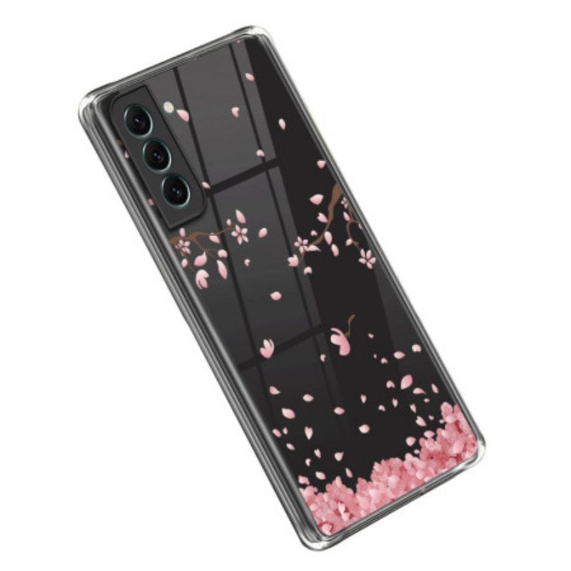 Hoesje voor Samsung Galaxy S23 5G Naadloze Roze Bloemen