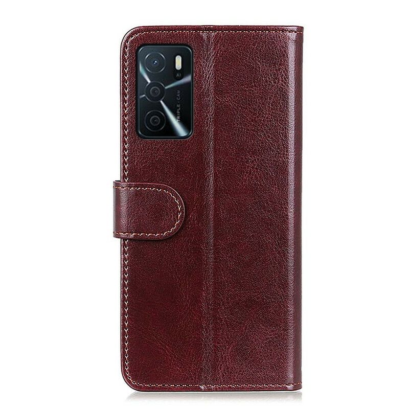 Flip Case Leren Oppo A16 / A16s Glaciale Finesse