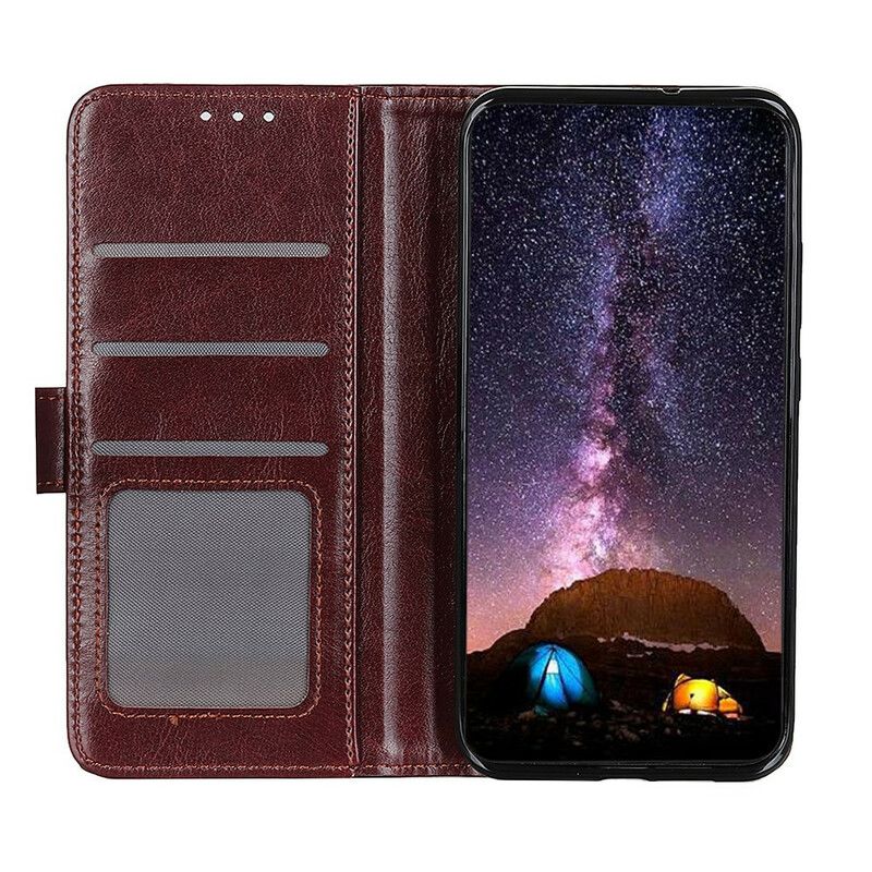 Flip Case Leren Oppo A16 / A16s Glaciale Finesse