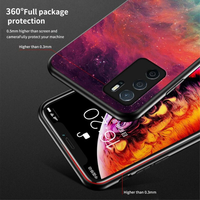 Hoesje Voor Oppo A16 / A16s Schoonheid Gehard Glas