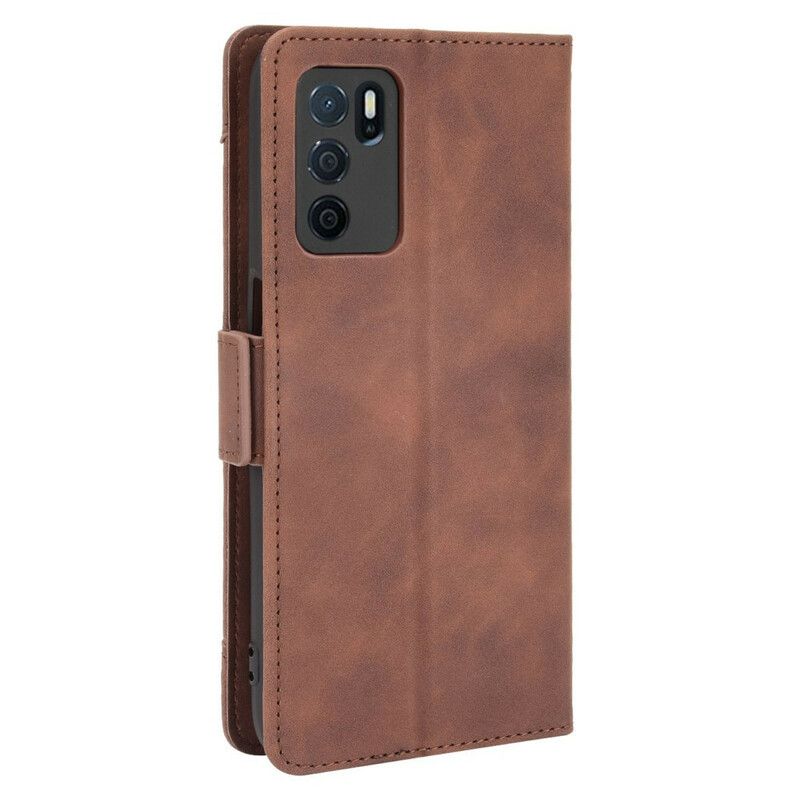 Leren Hoesje Oppo A16 / A16s Eersteklas Multi-kaart