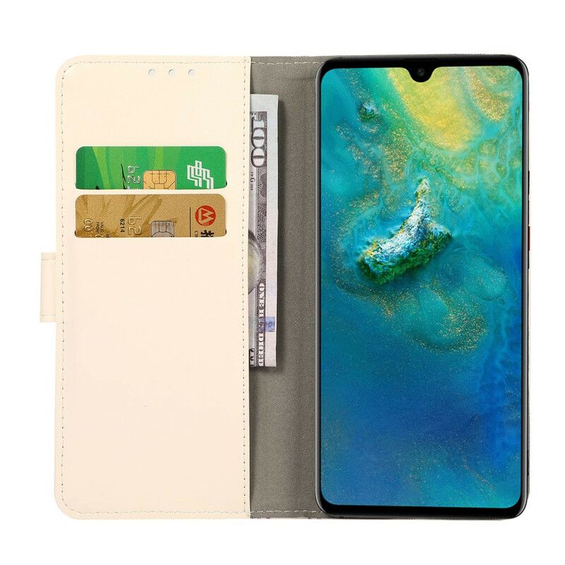 Leren Hoesje Oppo A16 / A16s Leuke Tekenfilm Bescherming Hoesje