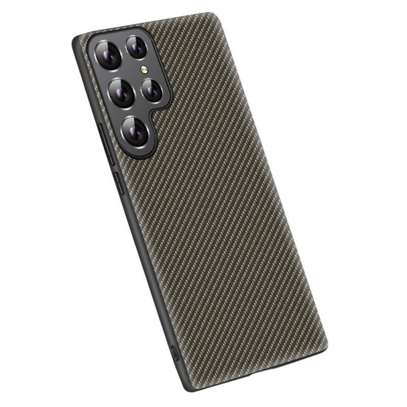 Hoesje voor Samsung Galaxy S23 Ultra 5G Koolstofvezel