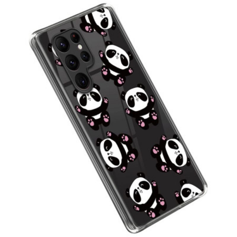 Hoesje voor Samsung Galaxy S23 Ultra 5G Meerdere Panda's