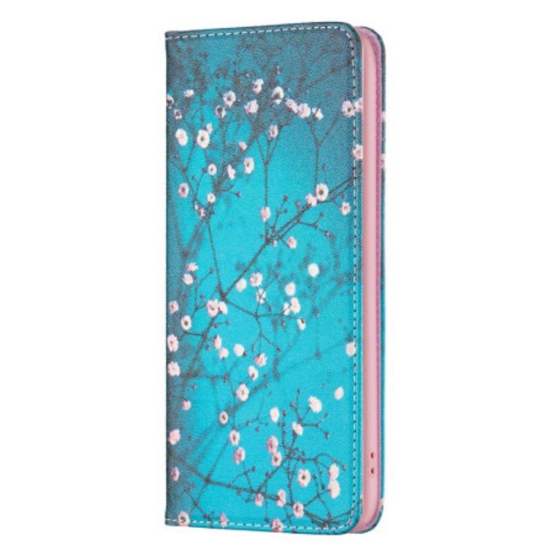 Bescherming Hoesje voor iPhone 14 Pro Max Folio-hoesje Floraliën