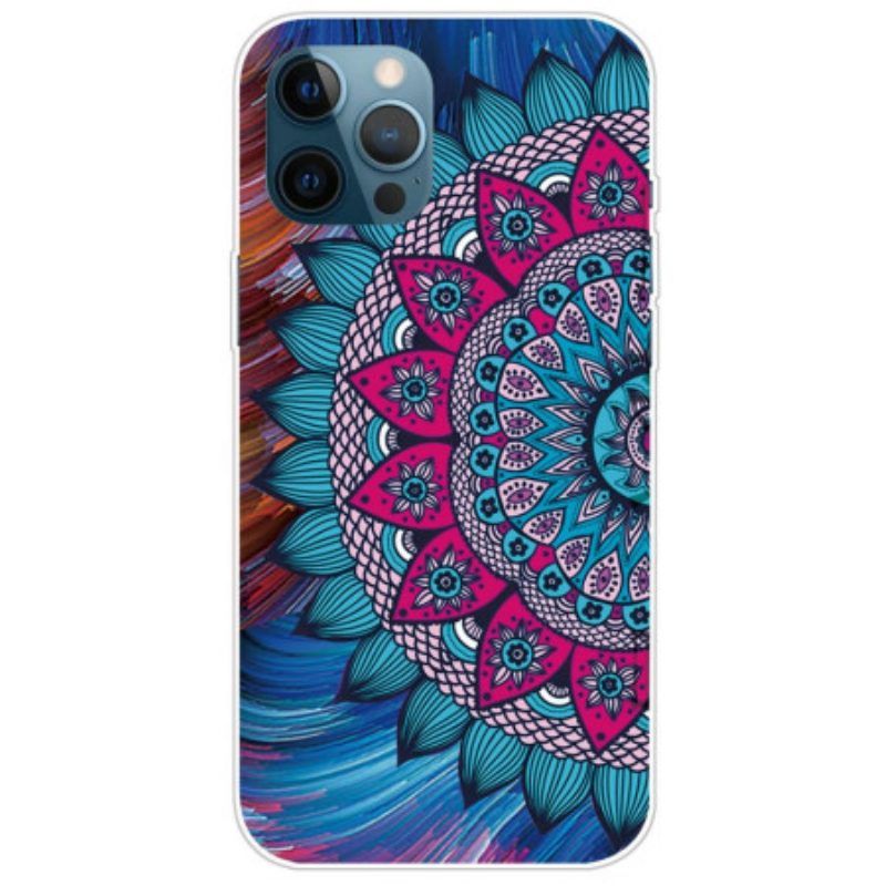 Telefoonhoesje voor iPhone 14 Pro Max Kleurrijke Mandala