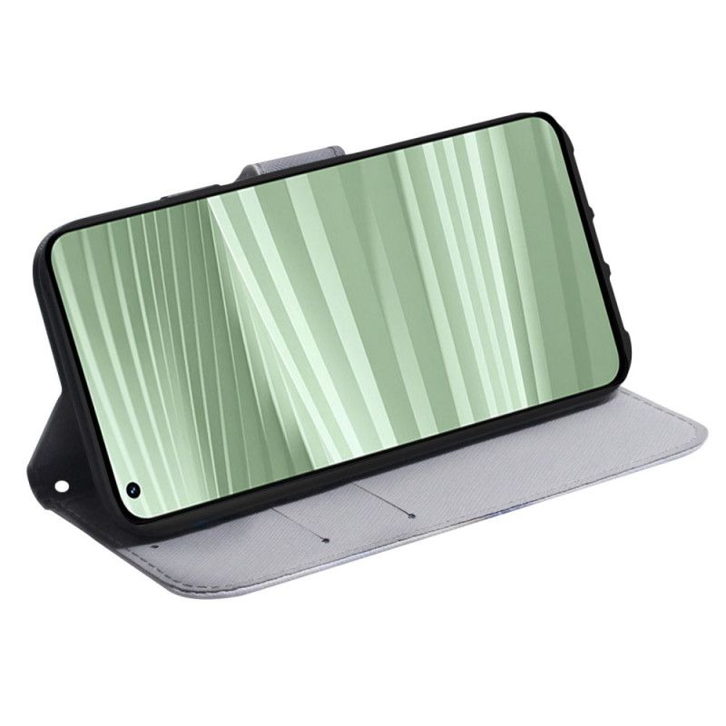 Leren Hoesje Realme C55 Abrikozenbloesems Bescherming Hoesje