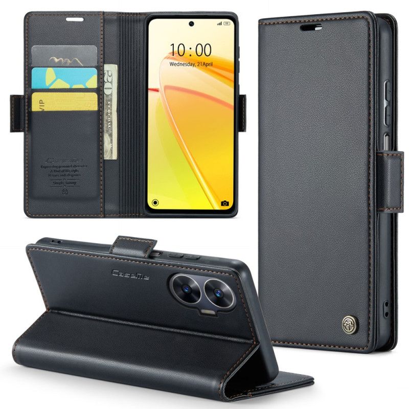 Leren Hoesje Voor Realme C55 Caseme Rfid-blokkering