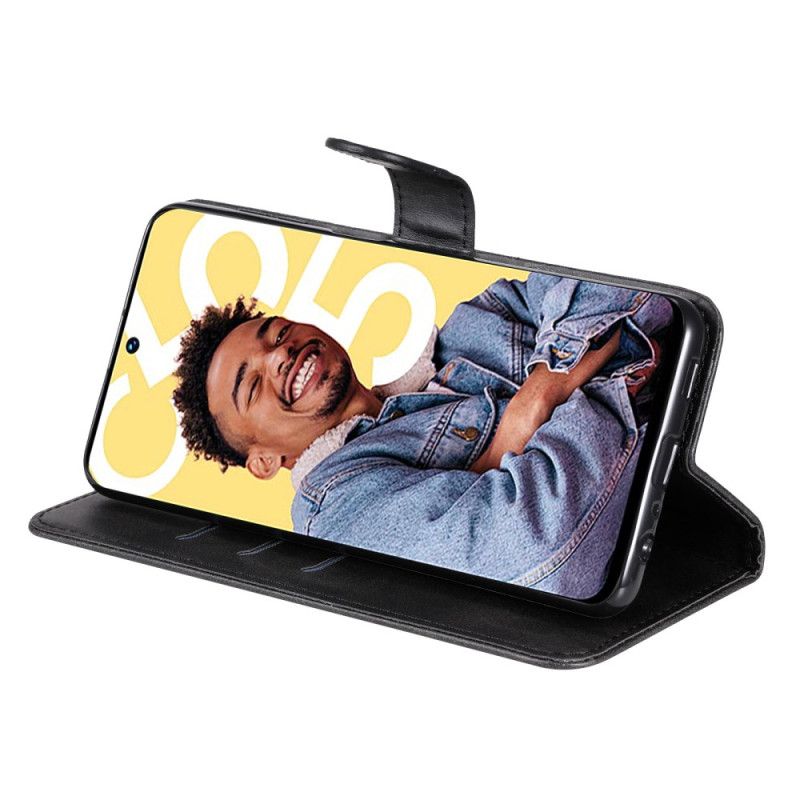 Leren Hoesje Voor Realme C55 Muntvakje Aan De Voorkant