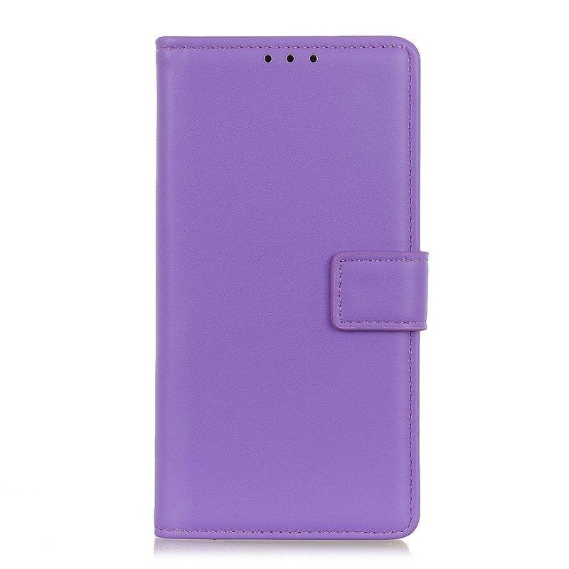 Folio-hoesje voor Sony Xperia 10 IV Effen Kunstleer