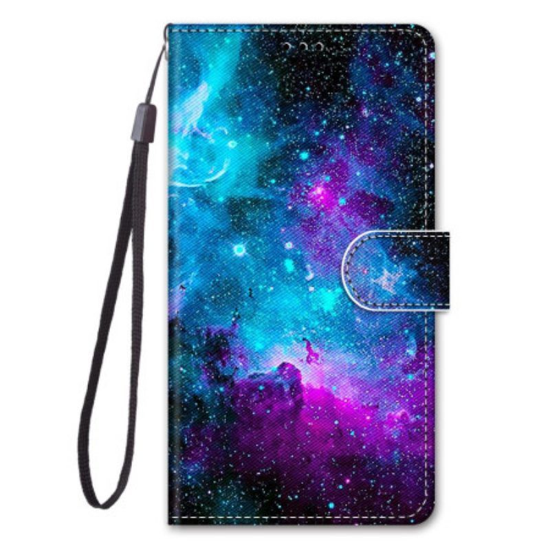 Folio-hoesje voor Sony Xperia 10 IV Kosmische Hemel