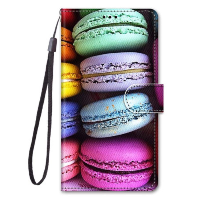 Folio-hoesje voor Sony Xperia 10 IV Macarons