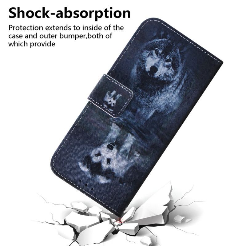 Cover Folio-hoesje Honor 9X Pro Telefoonhoesje Ernesto De Wolf