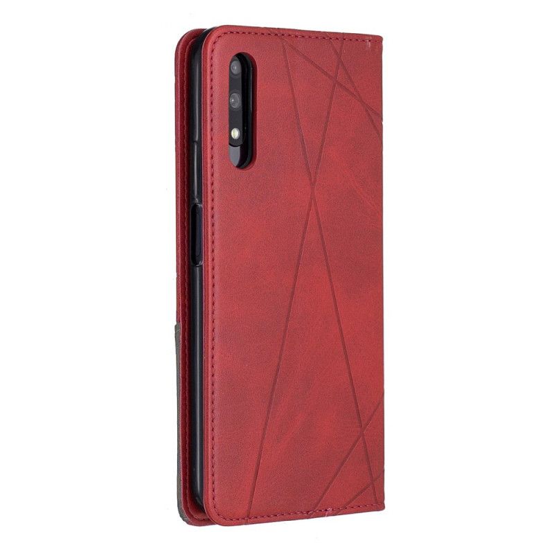 Folio-hoesje Honor 9X Pro Grijs Zwart Max Artieststijl