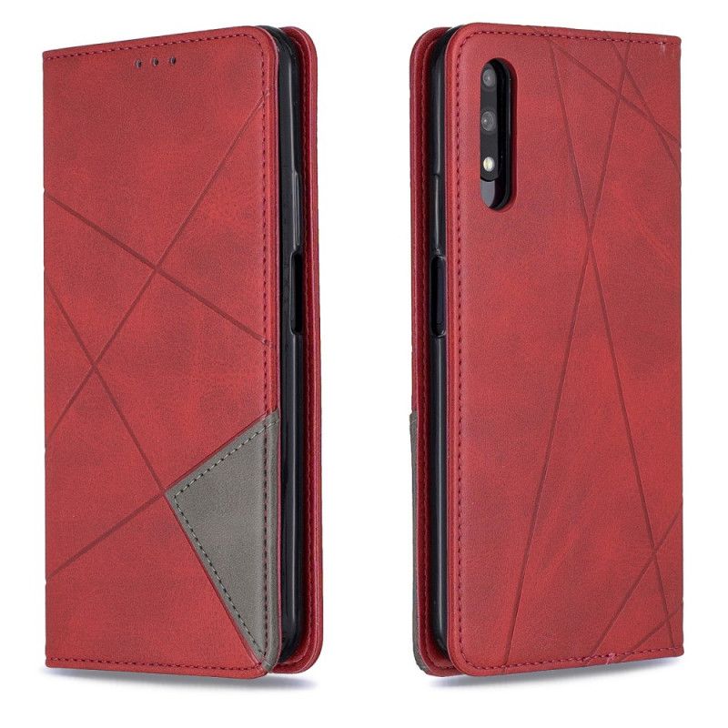 Folio-hoesje Honor 9X Pro Grijs Zwart Max Artieststijl