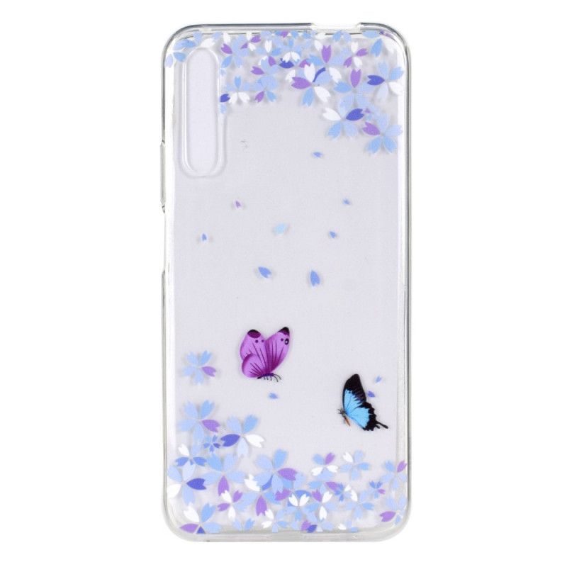 Hoesje Honor 9X Pro Vlinders En Bloemen