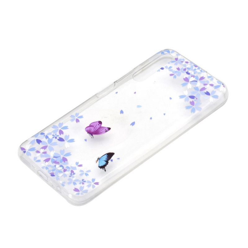 Hoesje Honor 9X Pro Vlinders En Bloemen