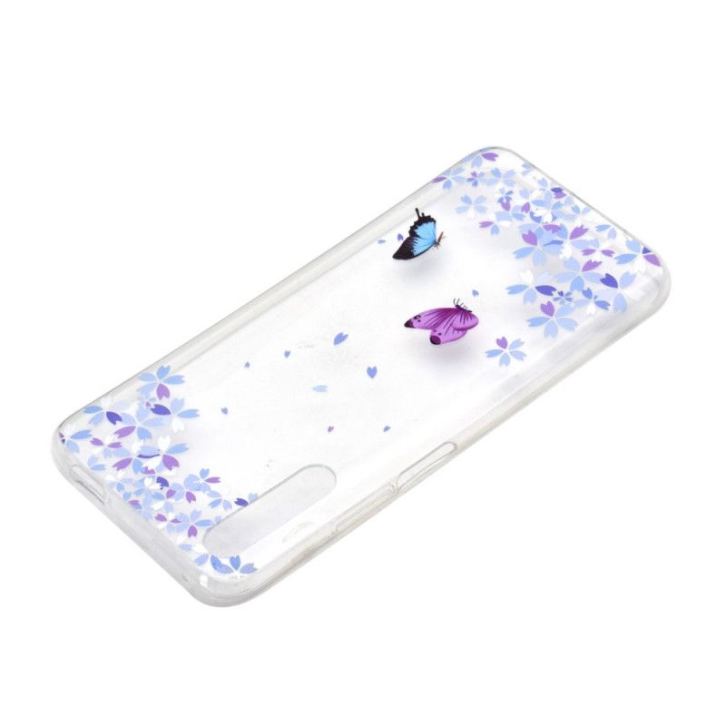 Hoesje Honor 9X Pro Vlinders En Bloemen