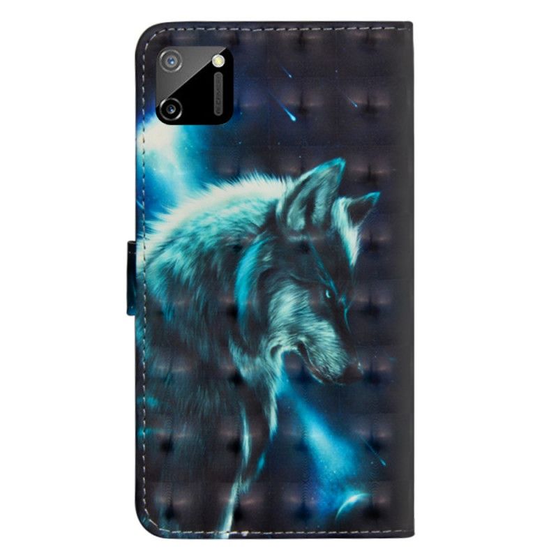 Bescherming Hoesje Realme C11 Telefoonhoesje Majestueuze Wolf