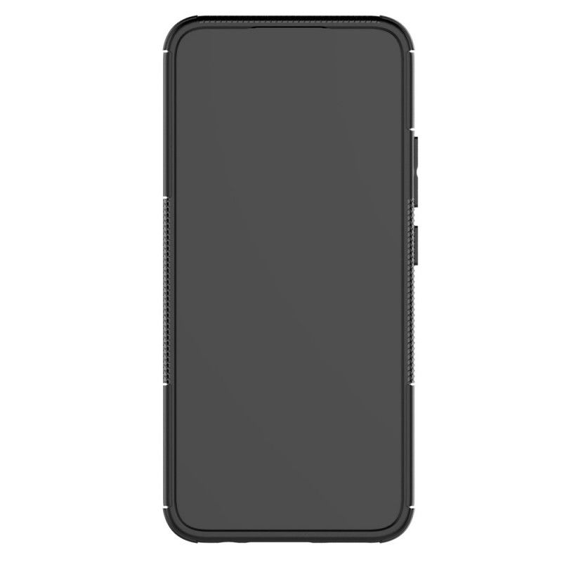 Cover Hoesje Realme C11 Wit Zwart Telefoonhoesje Ultrabestendig