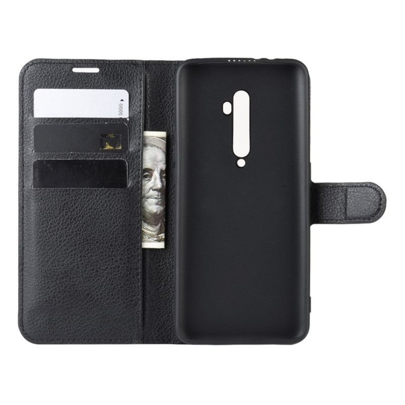 Bescherming Hoesje Oppo Reno 2 Rood Zwart Klassiek
