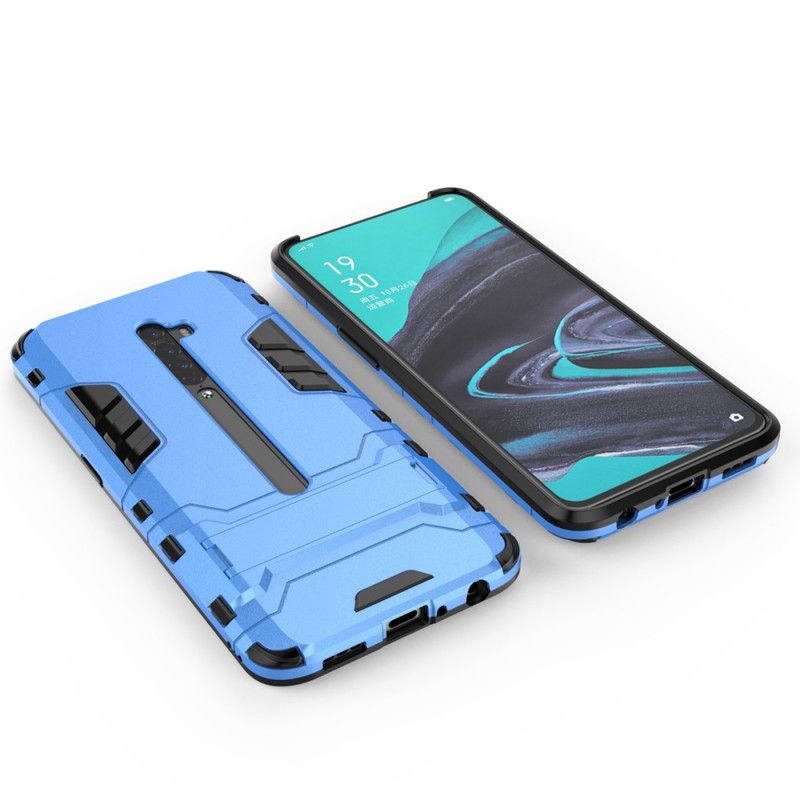 Hoesje voor Oppo Reno 2 Rood Zwart Tong