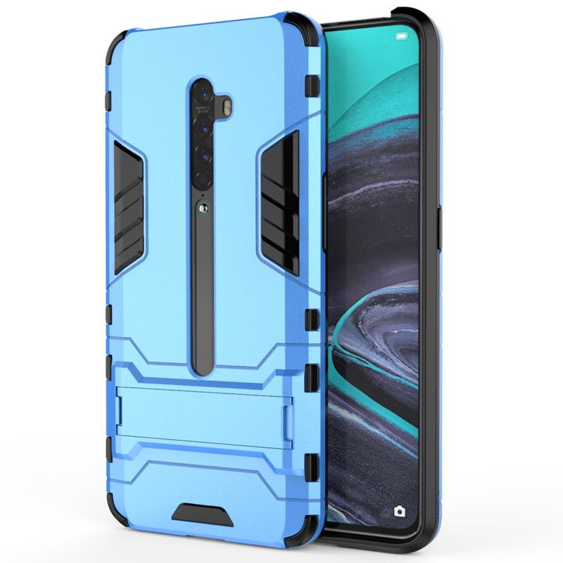 Hoesje voor Oppo Reno 2 Rood Zwart Tong