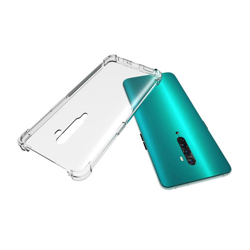 Hoesje voor Oppo Reno 2 Transparant Versterkte Hoeken