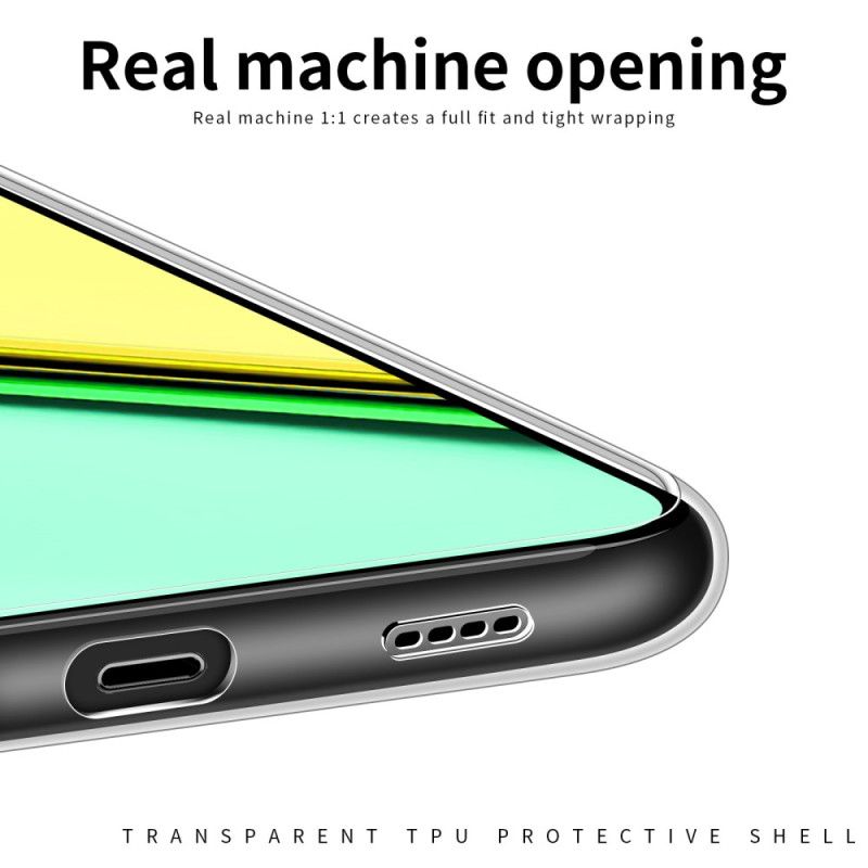 Cover Hoesje Realme C67 Telefoonhoesje Mofi Transparant