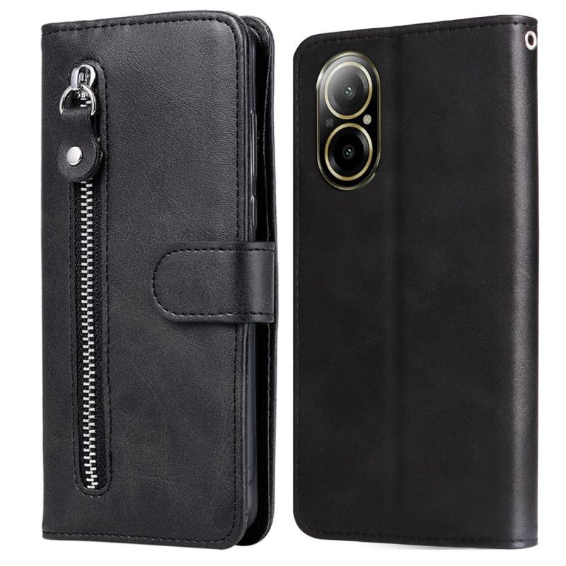 Flip Case Leren Realme C67 Portemonneetje Aan De Voorkant