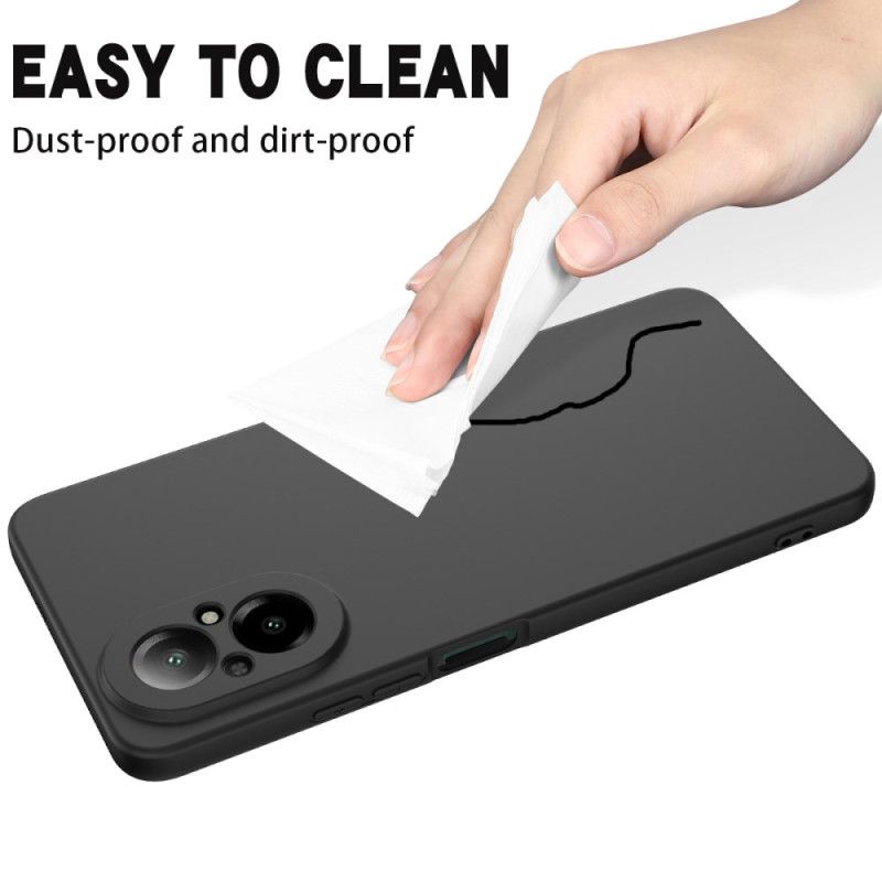 Hoesje Realme C67 Vloeibare Siliconen Met Bandje