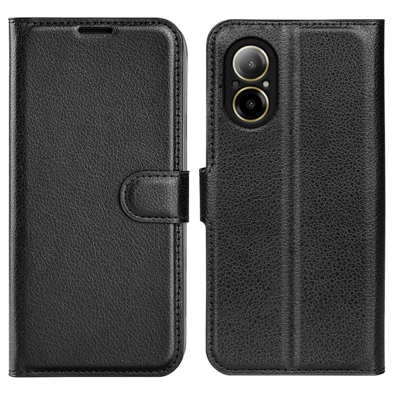 Leren Hoesje Voor Realme C67 Kunstleer Lychee