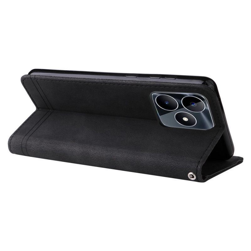 Bescherming Hoesje Realme C53 Klinknagelprint Met Bandje