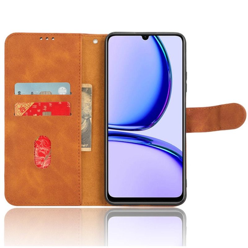 Folio-hoesje Realme C53 Telefoonhoesje Bandje Met Leerlook