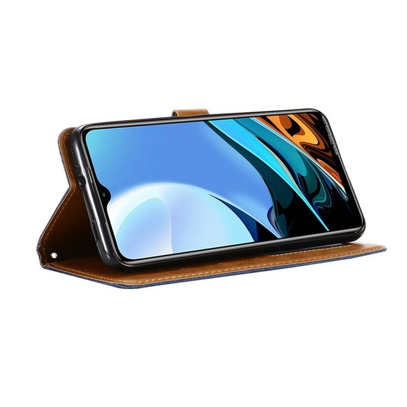 Bescherming Hoesje Xiaomi Redmi 9t Jeans