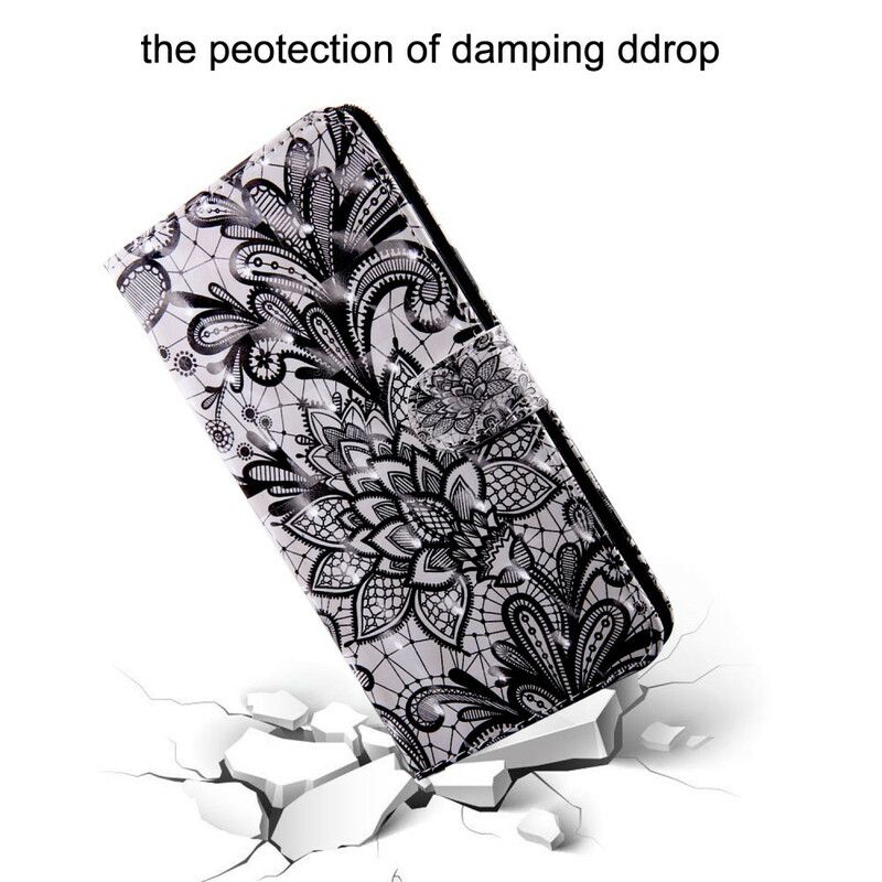 Flip Case Leren Xiaomi Redmi 9t Volledig Kant