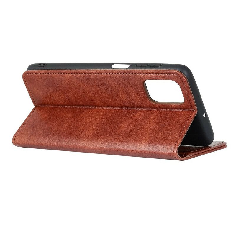 Folio-hoesje Voor Xiaomi Redmi 9t Mat Splitleer