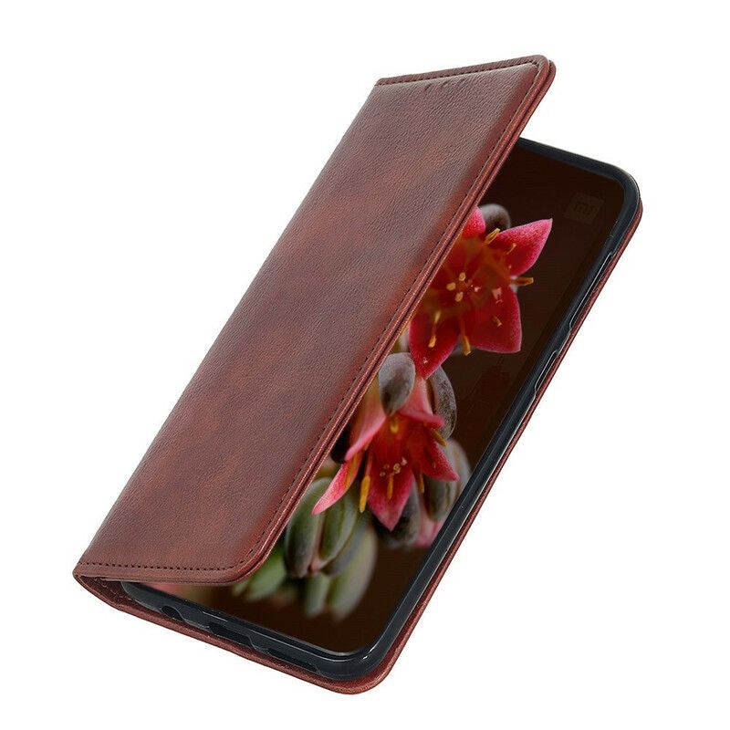 Folio-hoesje Voor Xiaomi Redmi 9t Mat Splitleer