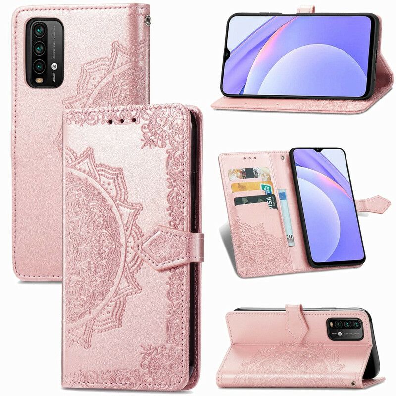 Folio-hoesje Xiaomi Redmi 9t Mandala Middeleeuwen