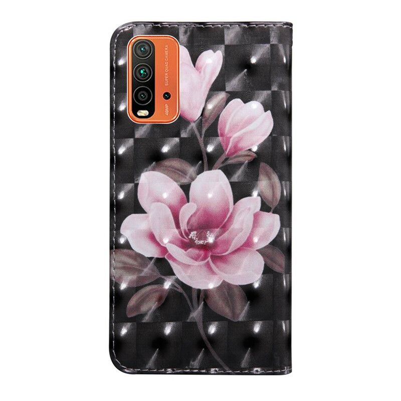 Folio-hoesje Xiaomi Redmi 9t Telefoonhoesje Bloesem Bloemen