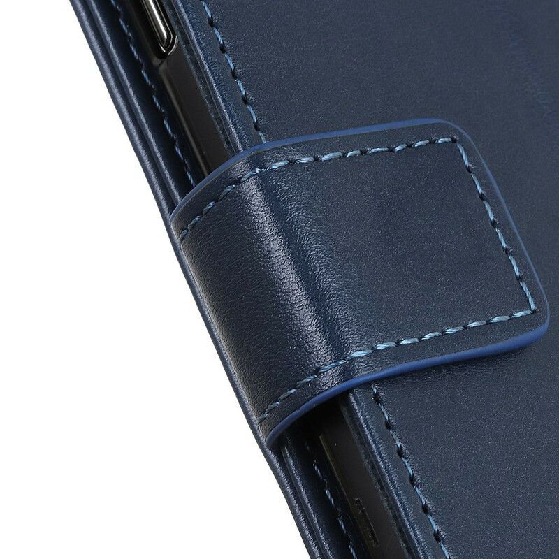 Folio-hoesje Xiaomi Redmi 9t Telefoonhoesje Splitlederen Versie
