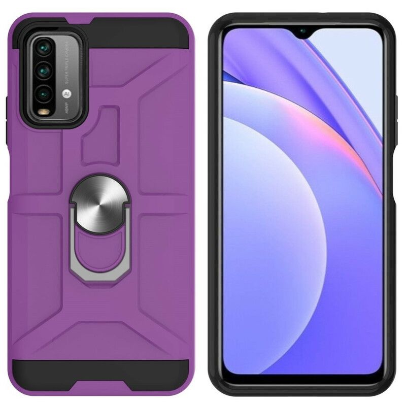 Hoesje Xiaomi Redmi 9t Ringhouder Metallic