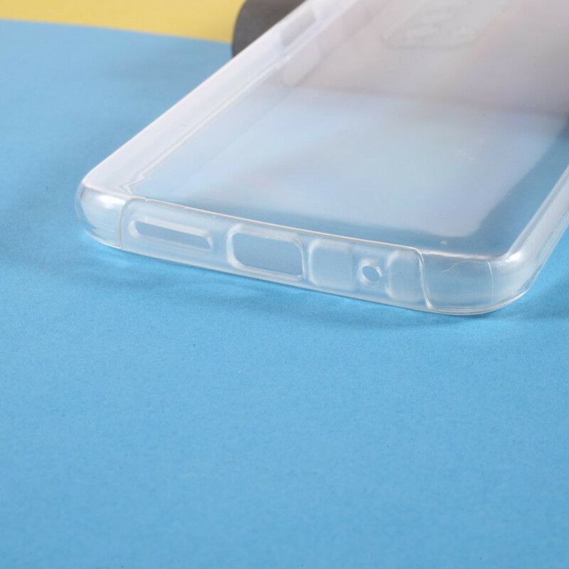 Hoesje Xiaomi Redmi 9t Transparant En Acryl Bescherming Hoesje