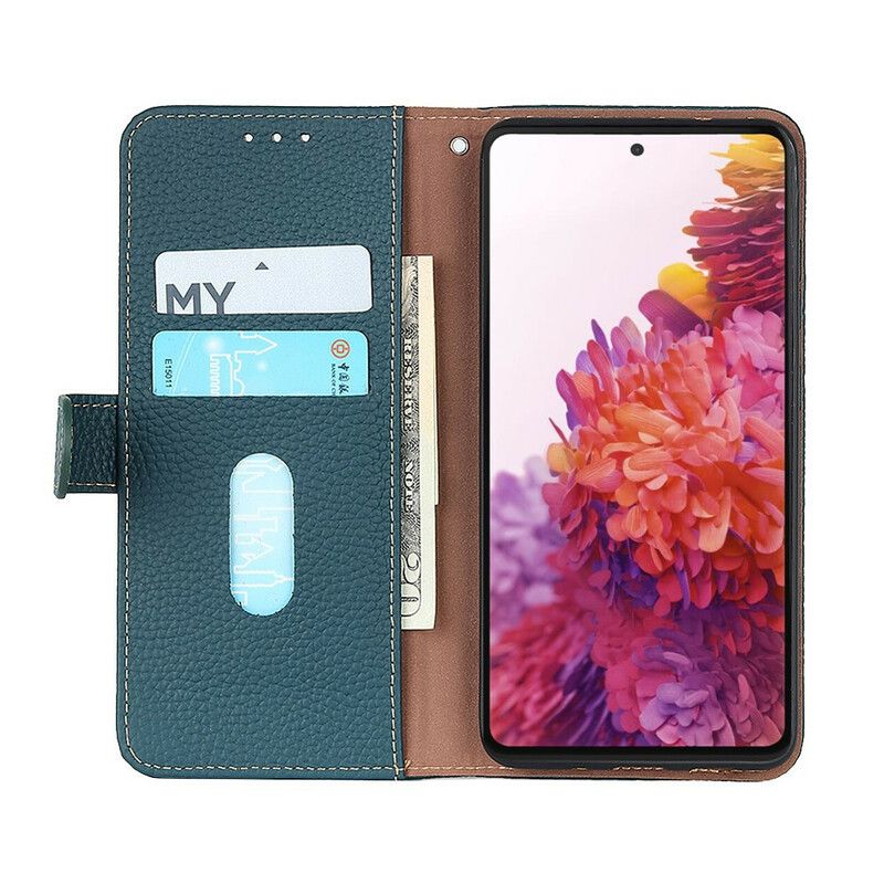 Leren Hoesje Voor Xiaomi Redmi 9t Litchi Khazneh Leer