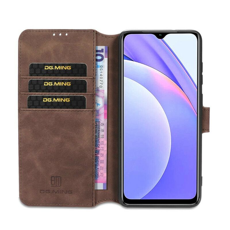 Leren Hoesje Xiaomi Redmi 9t Dg.ming Retro