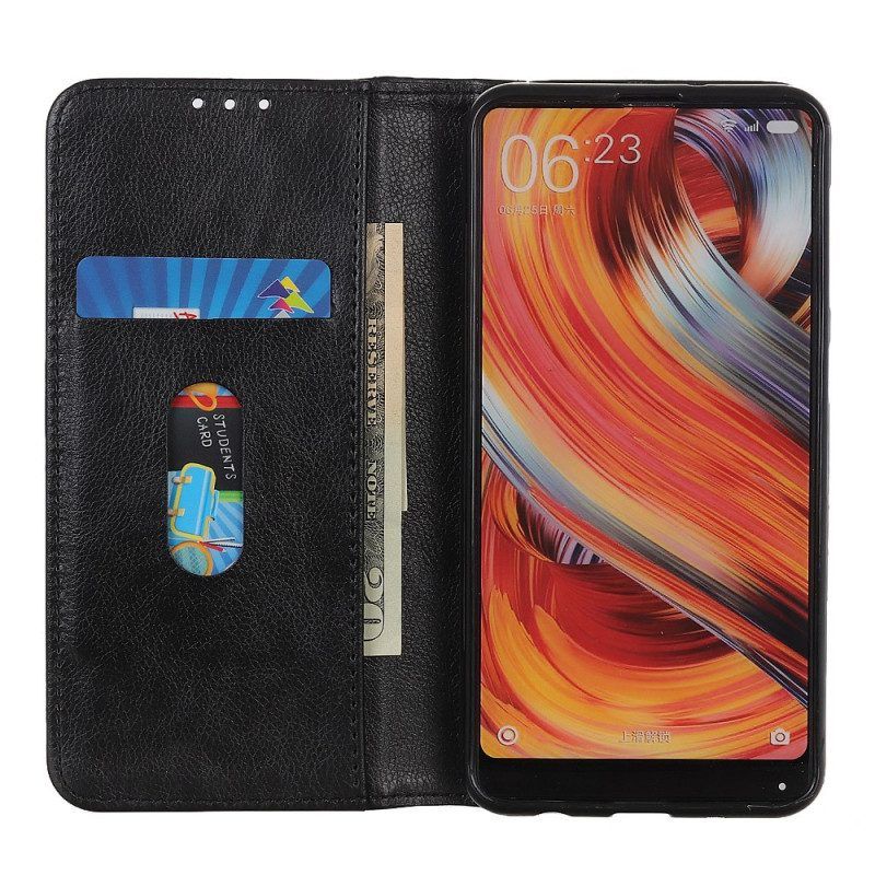 Bescherming Hoesje voor Google Pixel 6A Folio-hoesje Stijlvol Splitleer