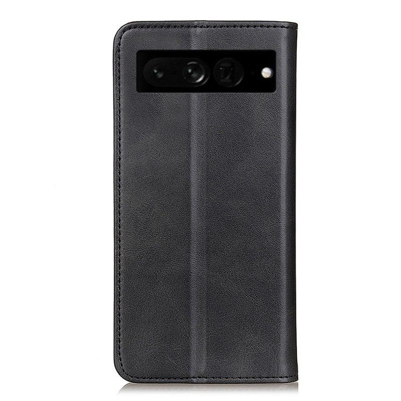 Bescherming Hoesje voor Google Pixel 7 Pro Folio-hoesje Klassiek Splitleer