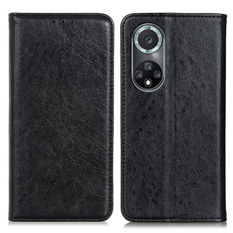 Bescherming Hoesje voor Honor 50 Pro Folio-hoesje Pro Texture Leer