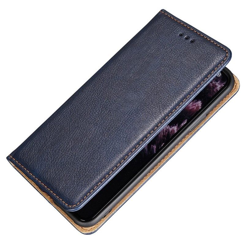 Bescherming Hoesje voor Honor 70 Folio-hoesje Kunstleer Stiksels