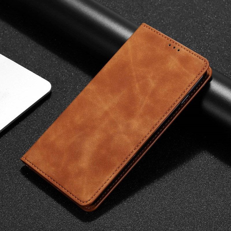 Bescherming Hoesje voor iPhone 14 Plus Folio-hoesje Elegantie Van Kunstleer